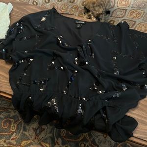 Lane Bryant sequin top